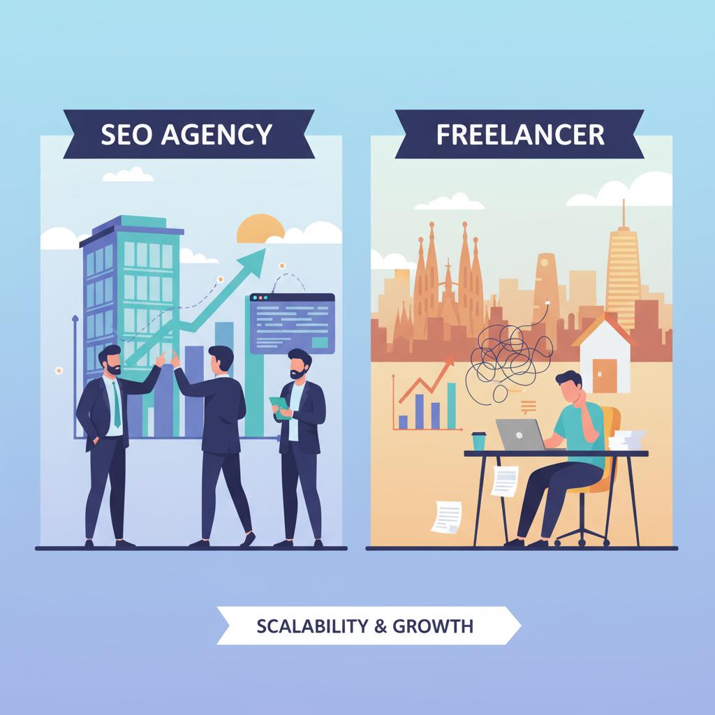 Agencia SEO vs Freelancer